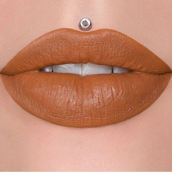 JEFFREE STAR - NWT- Velvet Trap Matte Lipstick/Plastic Surgery/Dark Orange Brown - Picture 6 of 11